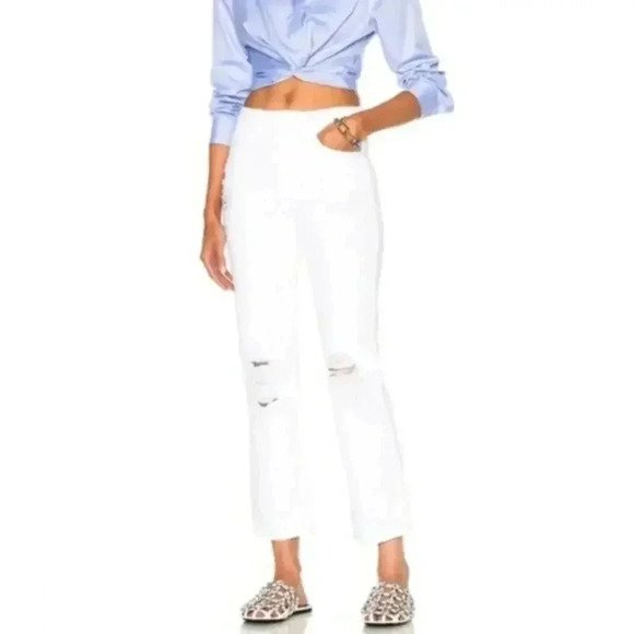 Alexander Wang White Cult Ripped Jeans - Picture 2 of 7